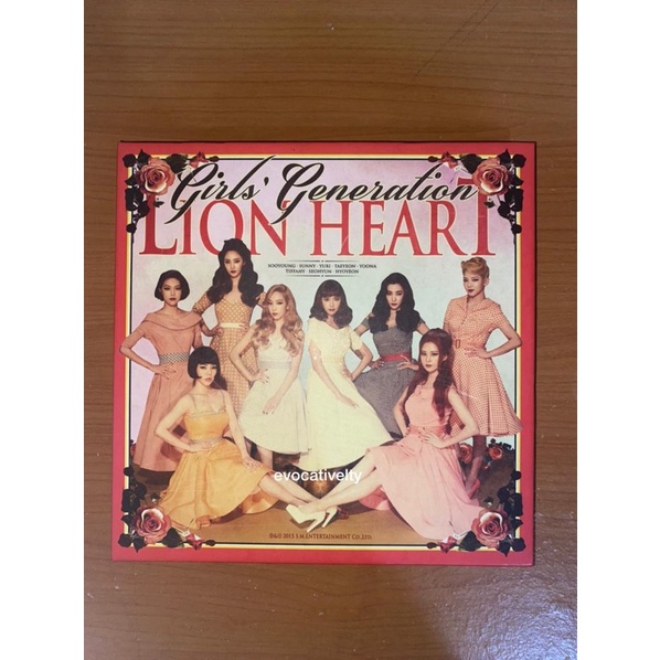Official Album SNSD Lion Heart