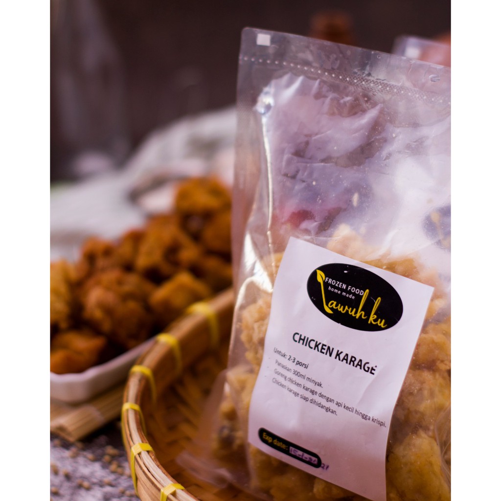 

CHICKEN KARAGE FROZEN 100% HALAL LAWUHKU BY CHEF ALDO