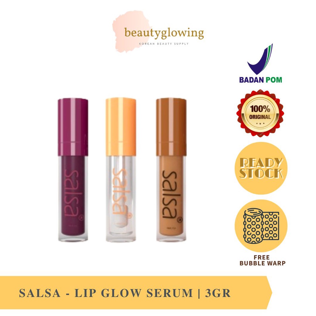 [BPOM] SALSA Lip Glow Serum 3gr