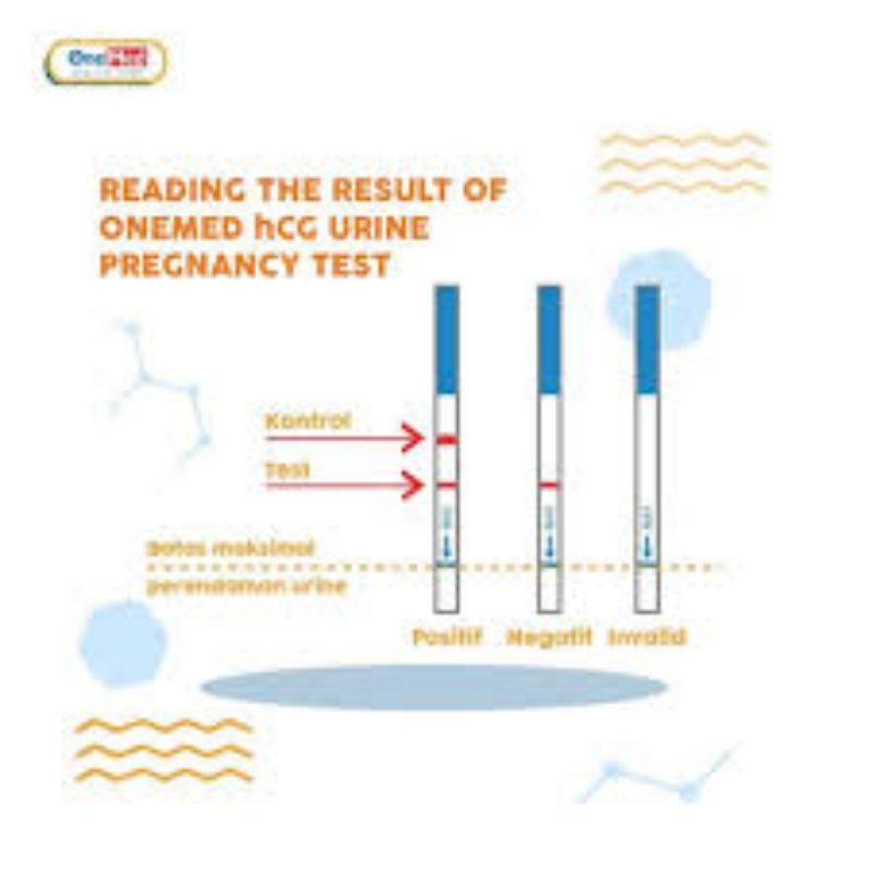 Tes Kehamilan Onemed per Strip Tespek / Test Hamil / Test Pack