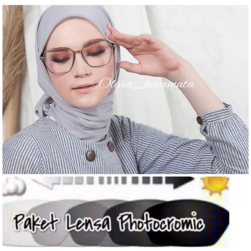 kacamata paket lensa photocromic terbaru