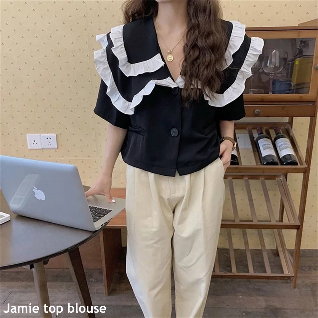 Jamie top blouse - Thejanclothes