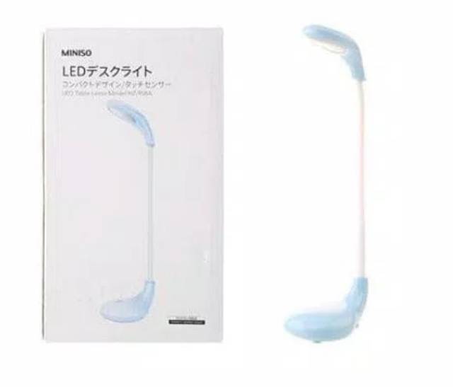 LAMPU BELAJAR LED GOLF MINISO/LED MEJA LAMPU RECHARER JAPAN