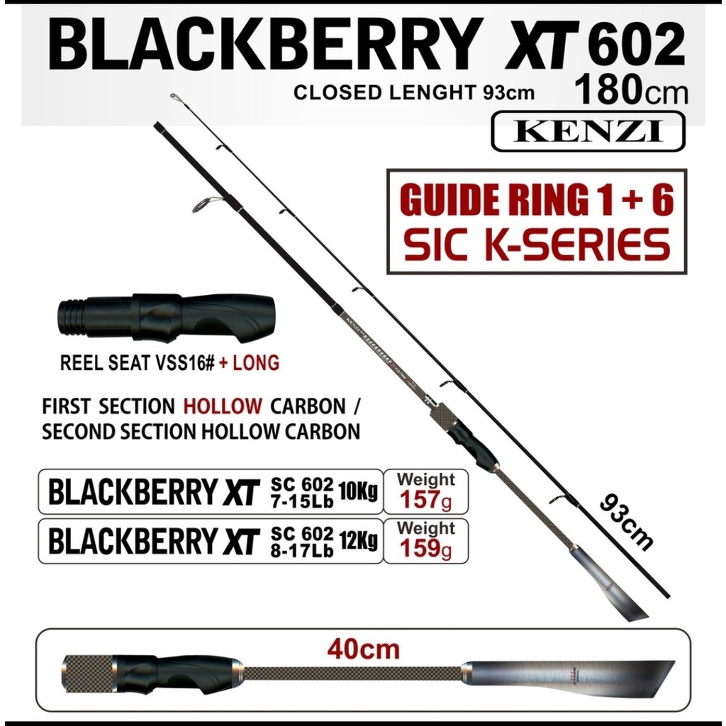 joran pancing Kenzi Blackberry XT