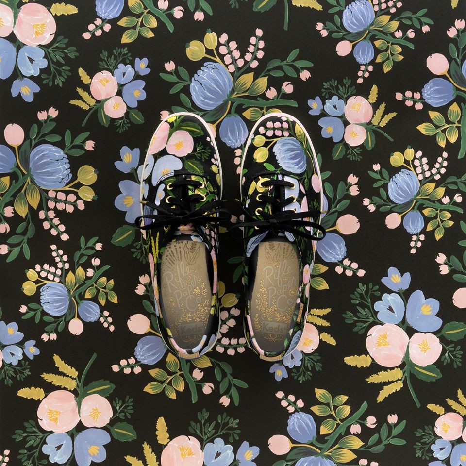 Keds x Rifle Paper Co. Champion Botanical Floral Sneakers