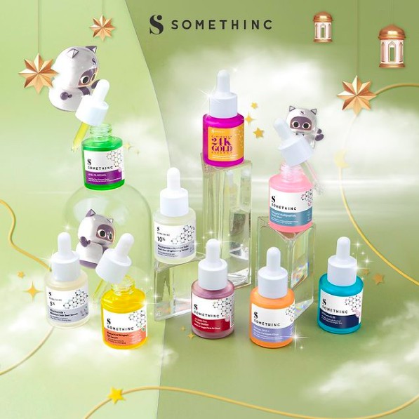 SOMETHINC Serum Toner Cleanser | Gold Niacinamide Hyaluronic AHA BHA Peeling Bakuchiol Ceramic BPOM