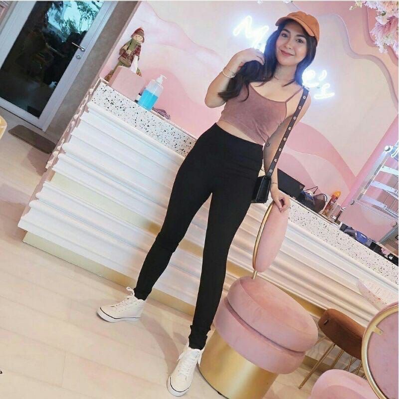 Legging Wanita Tebal Premium Import // Legging Merk Neron HW import // Legging Wanita Jumbo // Basic Legging