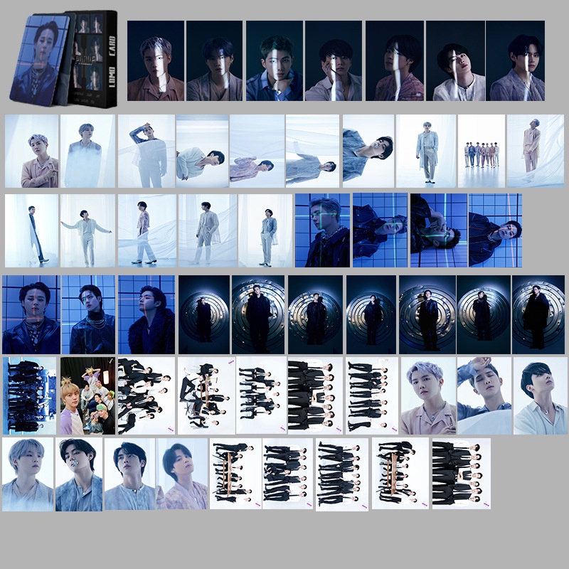 55pcs Kartu Foto BTS Army FESTA Lomo JUNGKOOK V JIMIN JIN