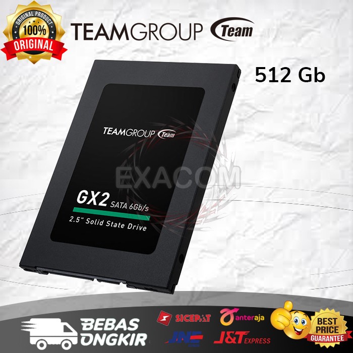 Team SSD 512GB GX2 / SSD SATA III / SATA 3 / 512 Gb