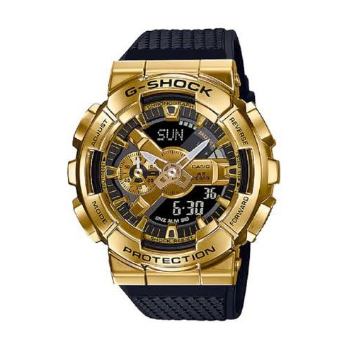 JAM TANGAN PRIA WANITA | RANTAI | KULIT | KARET | MURAH | PRIA cas10 GSHOCK GM 110 B gold STRAP RUBB
