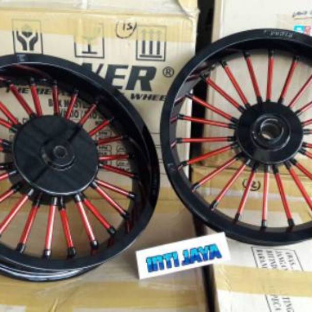 Velg Motor Vario 110 Andong Black Red