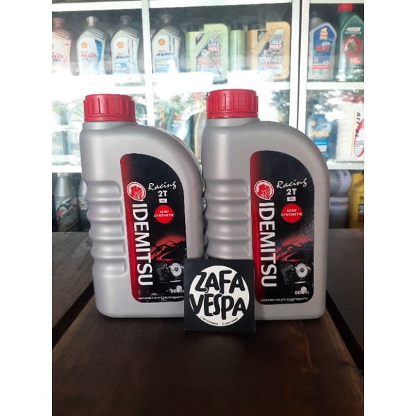 Oli samping Idemitsu Racing 2T kemasan lama