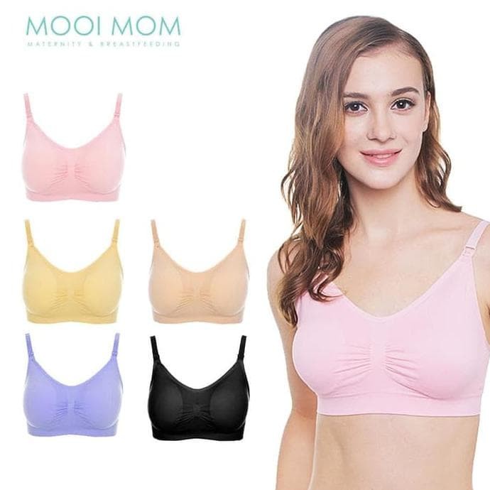 MOOIMOM - Seamless Maternity &amp; Nursing Bra B6881