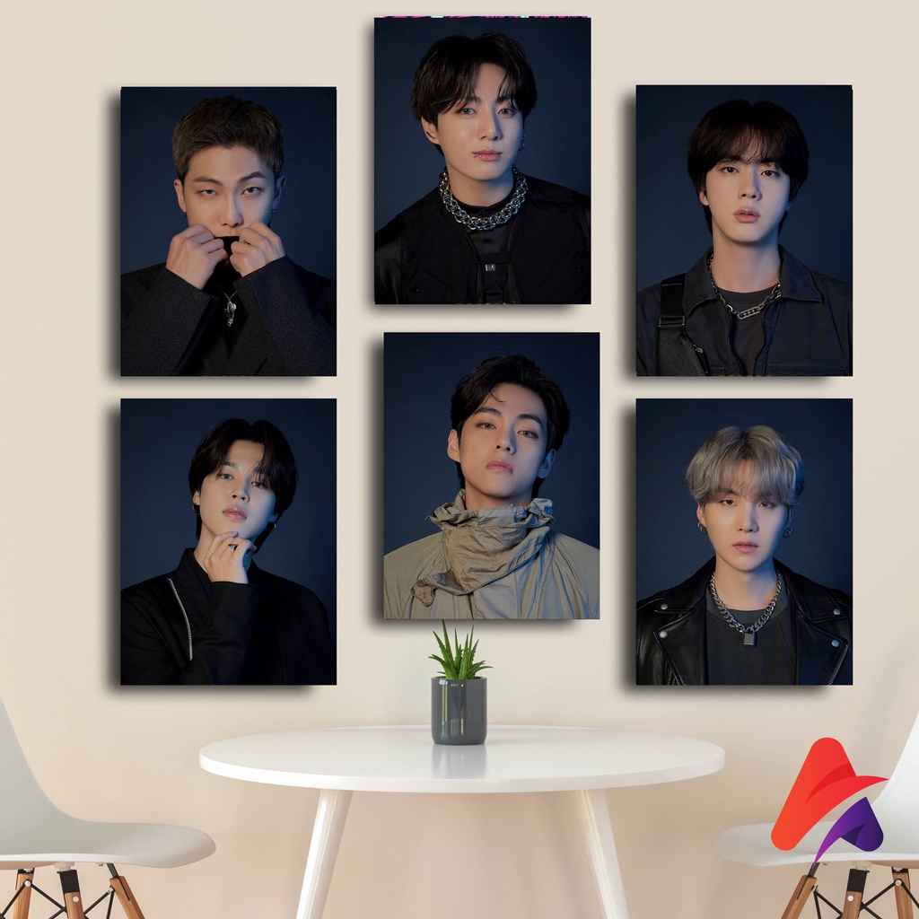 HIASAN DINDING BTS FATES (15X20 CM) WALLDECOR PAJANGAN POSTER HIASAN KAMAR DEKORASI KAYU KPOP BTS