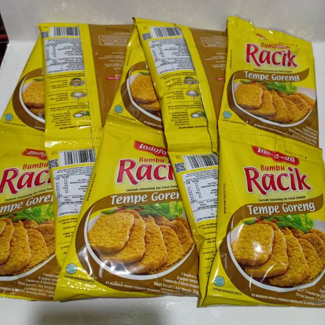 

Bumbu racik indofood tempe goreng renteng