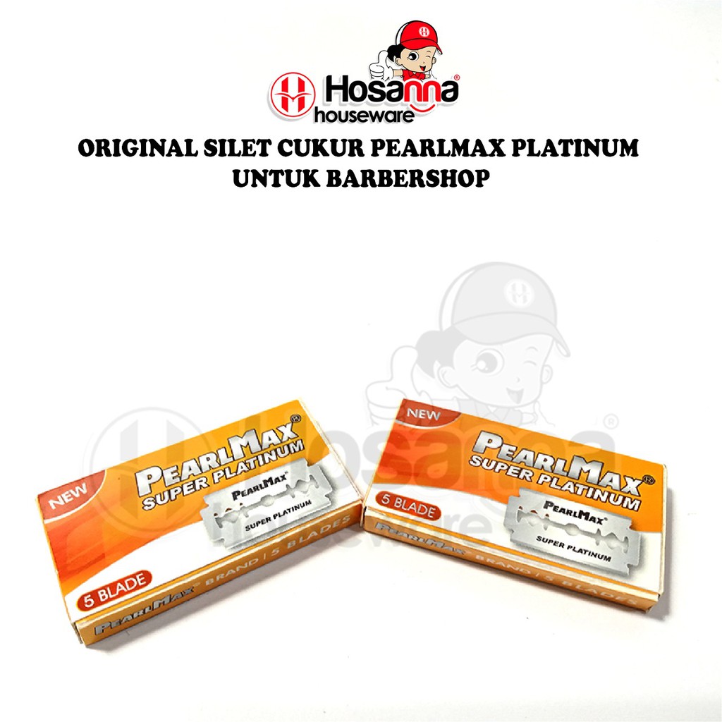 ORIGINAL SILET CUKUR PEARLMAX PLATINUM UNTUK BARBERSHOP-7