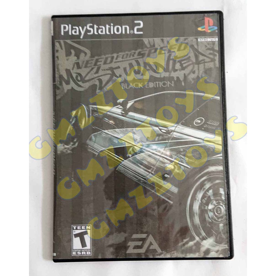 Kaset PS2 Need For Speed Most Wanted Black Edition