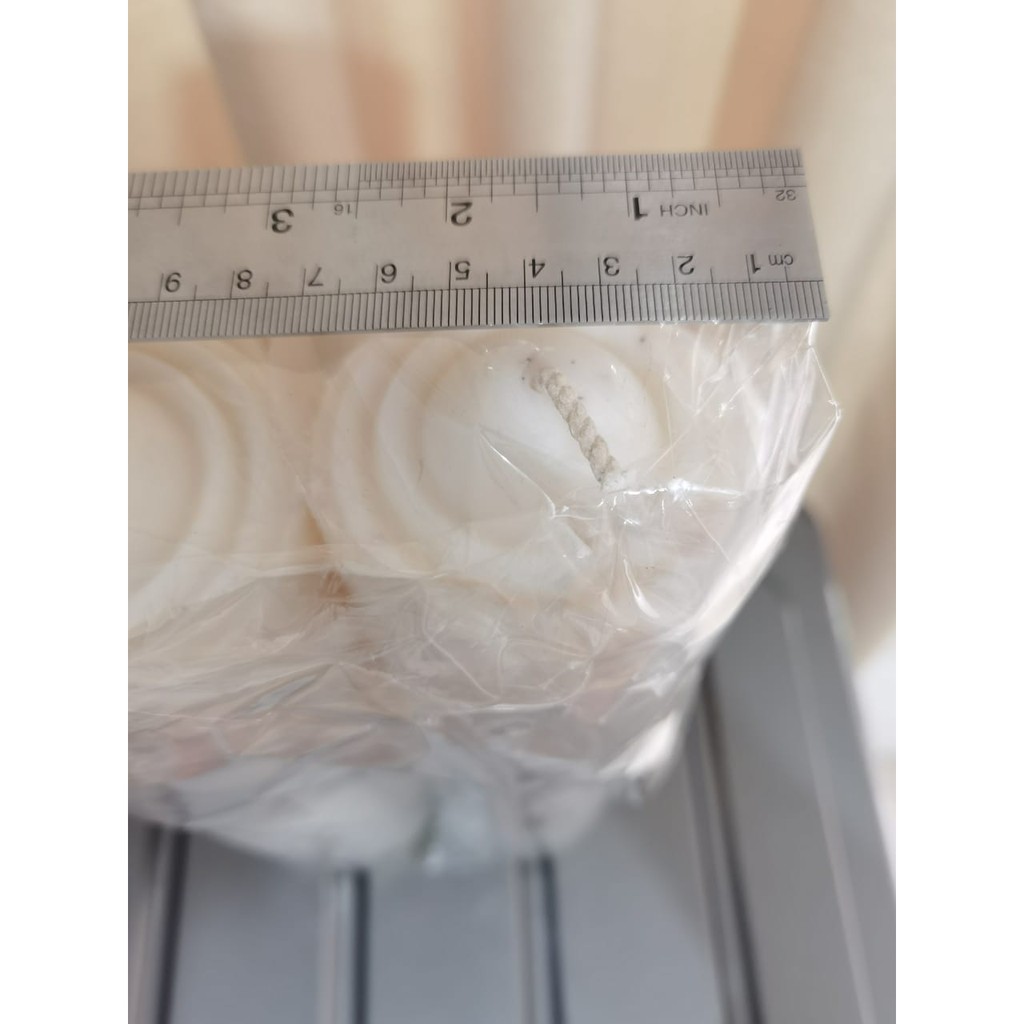 Lilin 5 kati Diameter 7 cm Tinggi 40 cm Putih