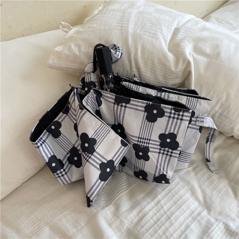 PAYUNG PREMIUM UMBRELLA / Payung Hujan/ Payung Anti UV/ Payung Motif Bunga