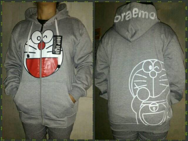 Jaket Sweater Doraemon