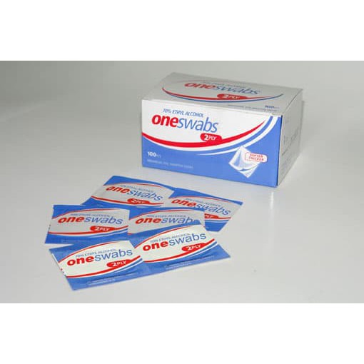 ALKOHOL SWAB / KAPAS ALKOHOL / TISSUE ALKOHOL / ONE SWAB