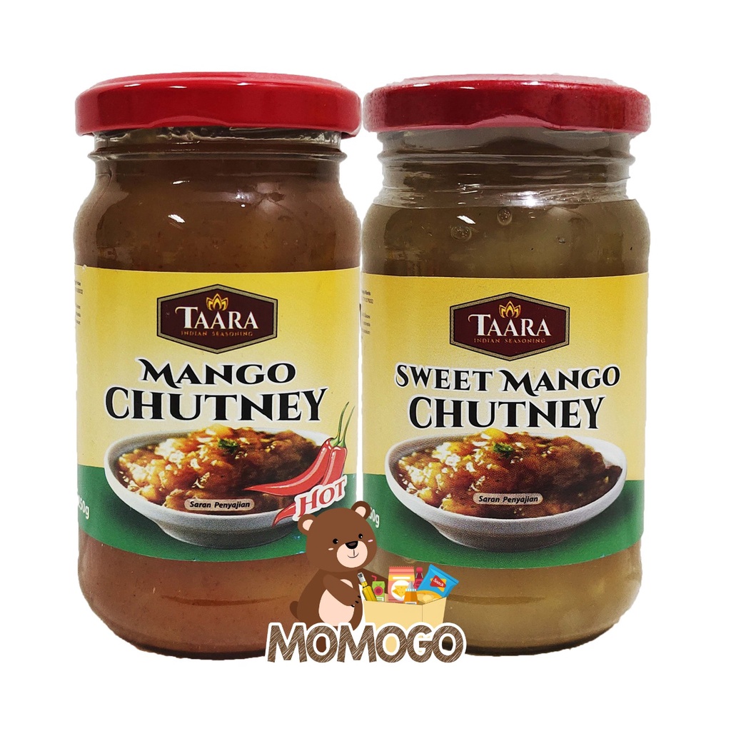 

TAARA MANGO CHUTNEY HOT / SWEET MANGO CHUTNEY 250GR