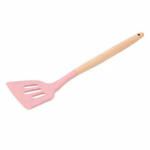 spatula silicon/sutil silicon pink