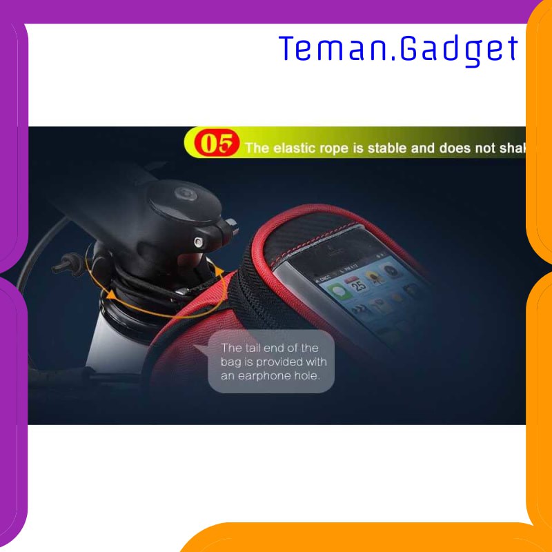 TG-IB585 ROSWHEEL Tas Barang Sepeda Smartphone Holder Touch Waterproof - YP35