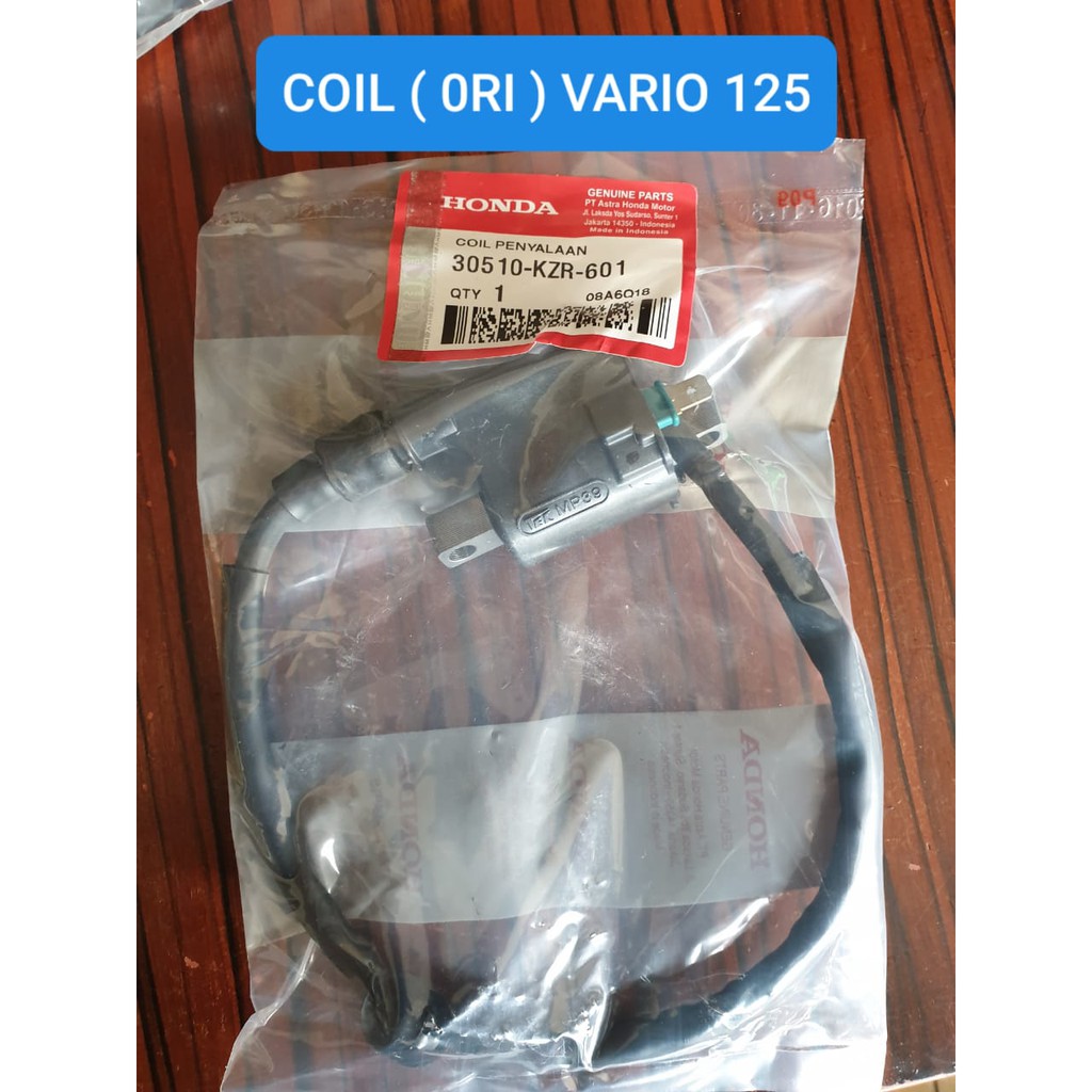 COIL / KOIL ASSY HONDA VARIO 125 ORI 30510-KZR-601