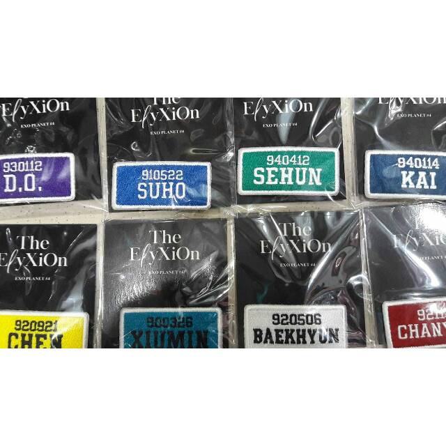 EXO THE ELYXION BADGE - wappen badge exo the ELYXION