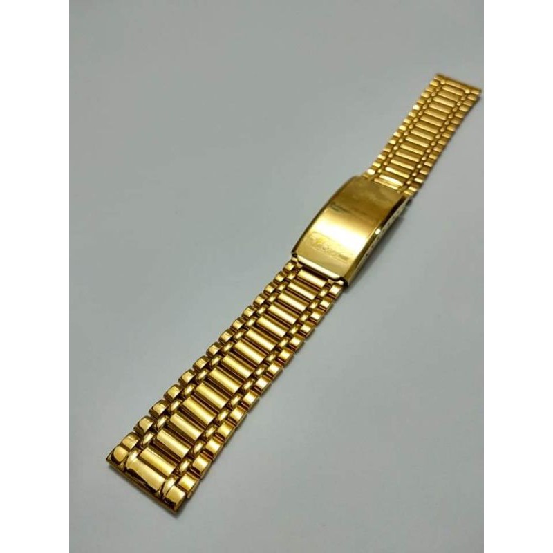 Strap Tali Jam Tangan Mido Commander Ocean Star Datoday 18mm Gold