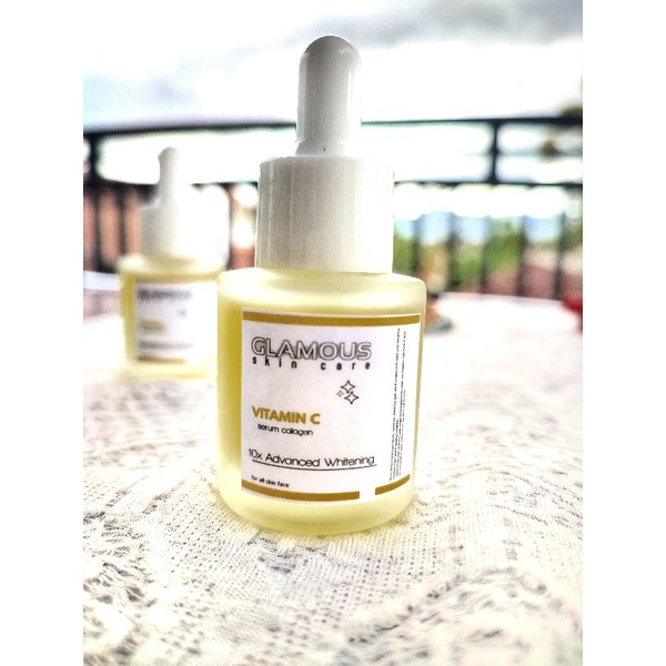 Serum VITAMIN C Pemutih Wajah With COLLAGEN