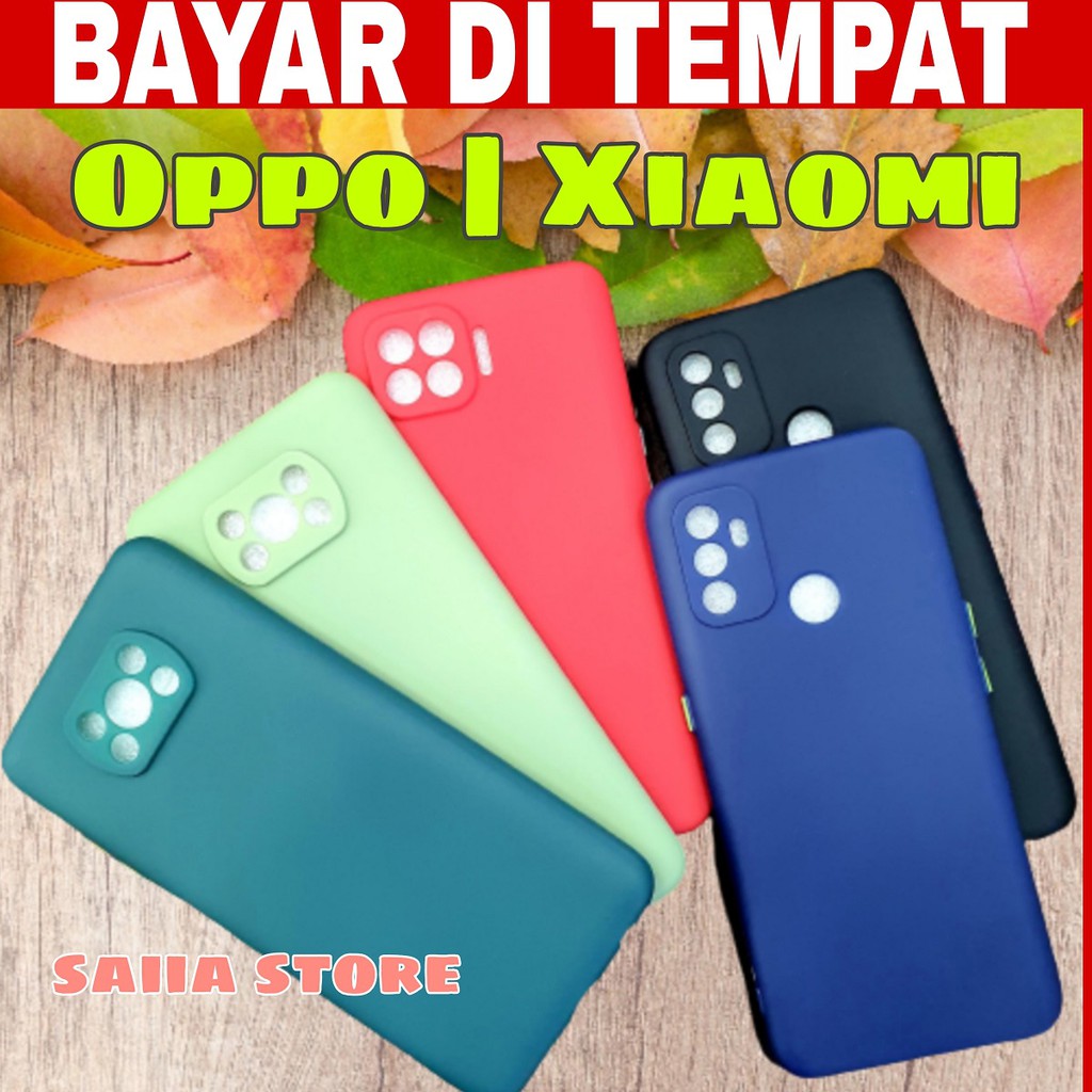 Softcase Pelindung Kamera Aneka Warna OPPO RENO 4F / OPPO A33 / POCO X3