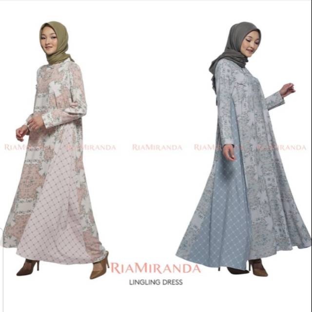 Lingling Dress Blue by Ria Miranda