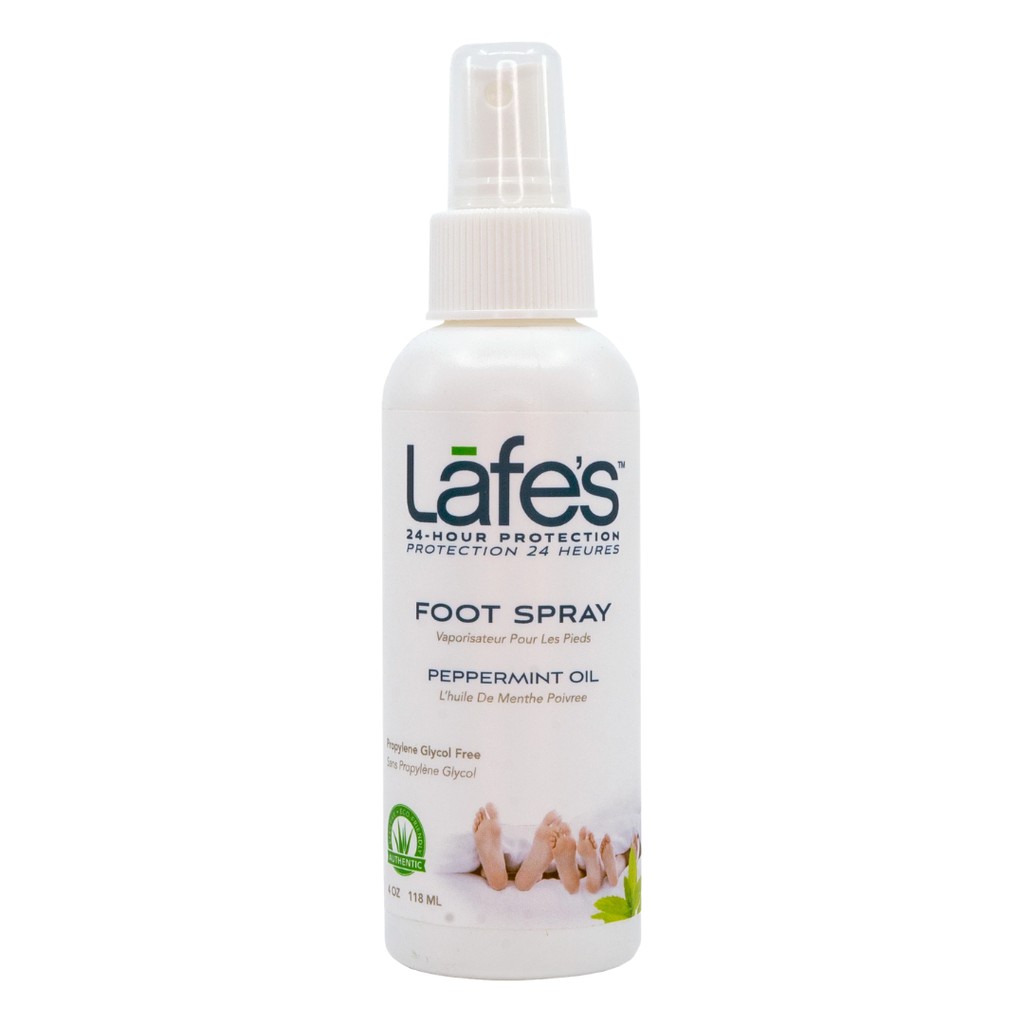 Lafes Foot Spray with Organic Peppermint Oil 118ml