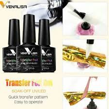 Venalisa Nail Gel Transfer Foil Glue/Venalisa Glue Transfer Foil 7.5ml / Lem Trasnfer Foil