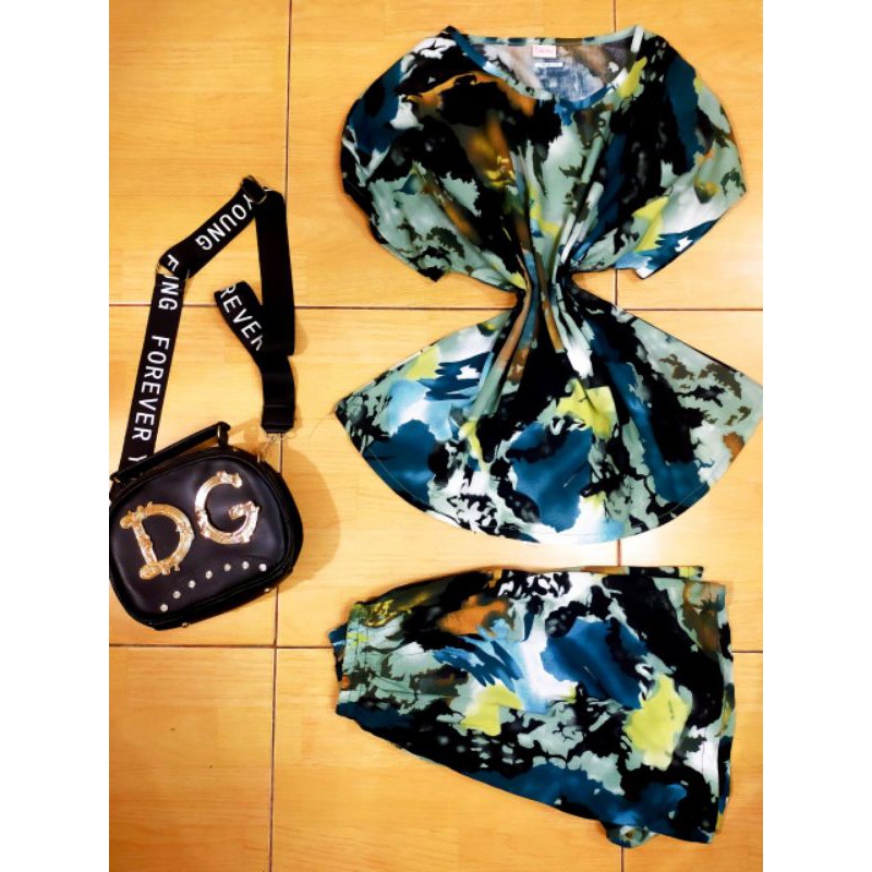 set shine bb pdk/set pendek/set rayon/set kekinian/agen grosir daster dan setcel