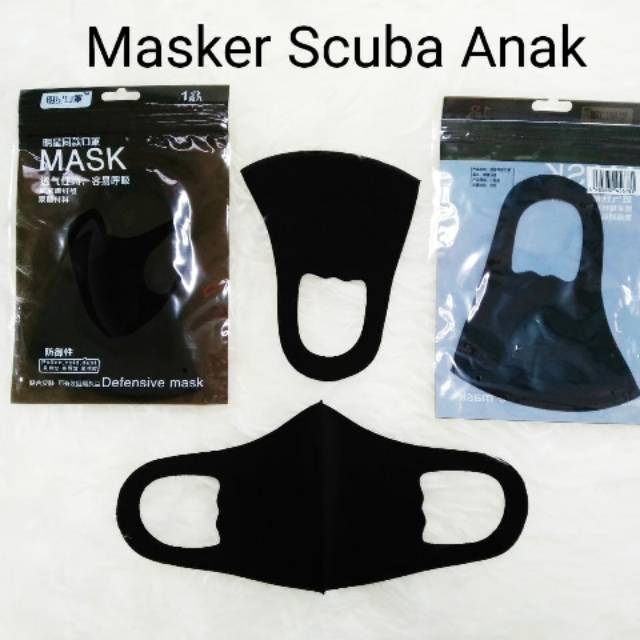 Masker scuba import anak