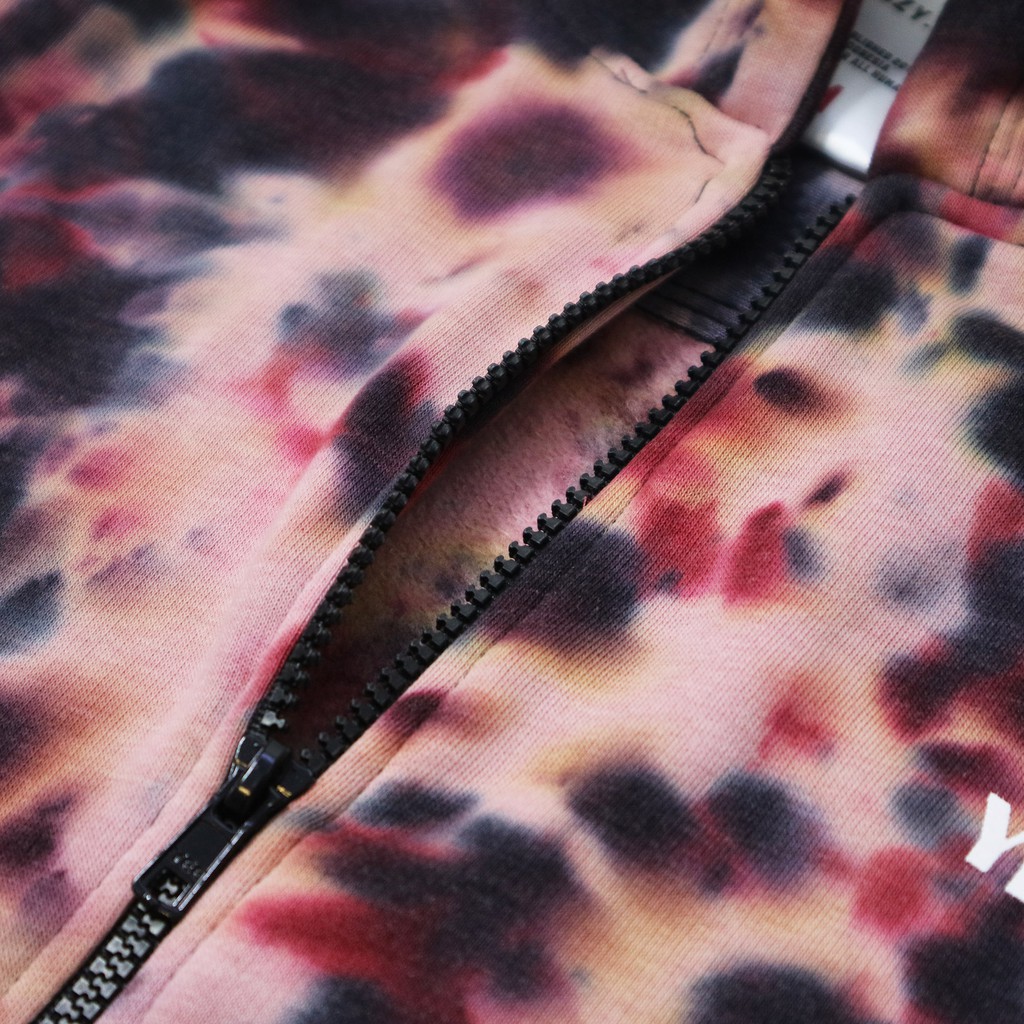 YESZY.MFG Zip Hoodie Tie Dye Britannic F. White