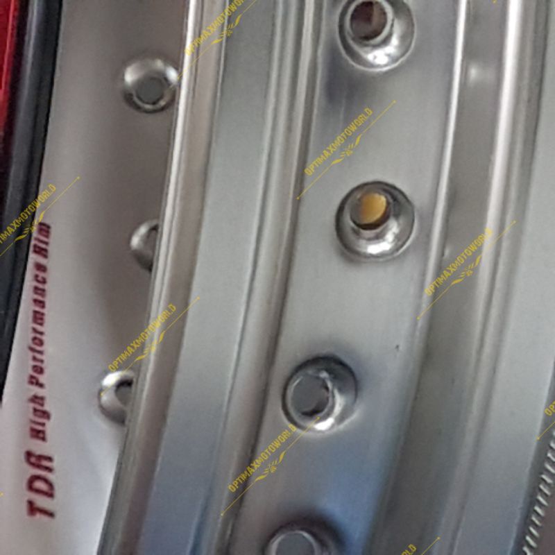 VELG U SHAPE TDR 185 RING 17 28 HOLE SILVER