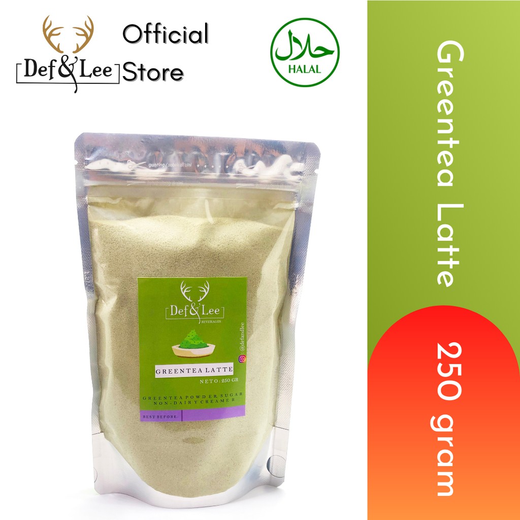 

Matcha Greentea Latte Powder (Bubuk Teh Hijau Latte) 250 gram
