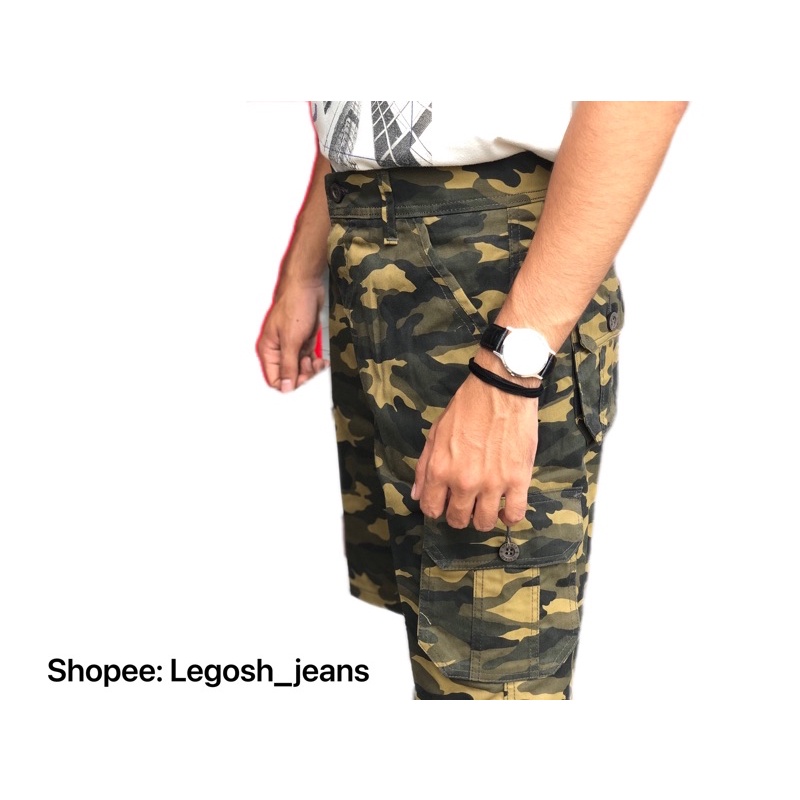 Celana Pendek Doreng Vercazo Casual Original