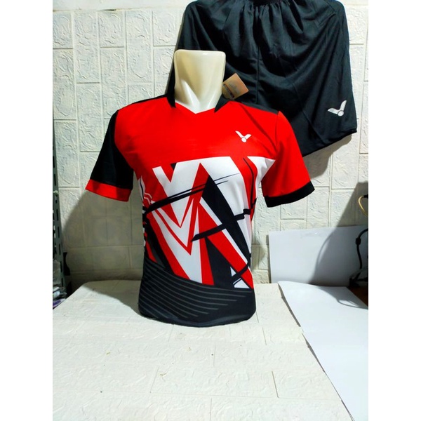 BAJU BADMINTON DEWASA SETELAN V136