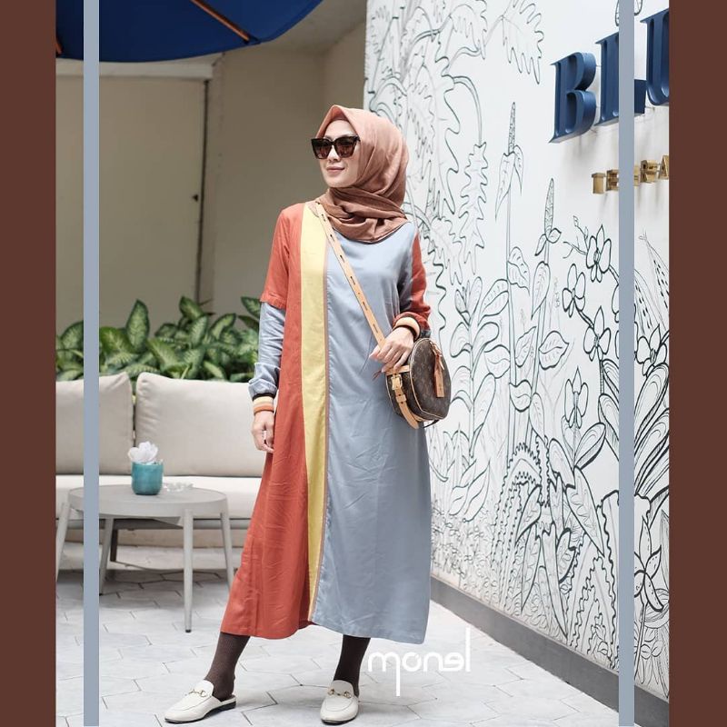 [MONEL] Alea Midi Dress by amarabilqis_