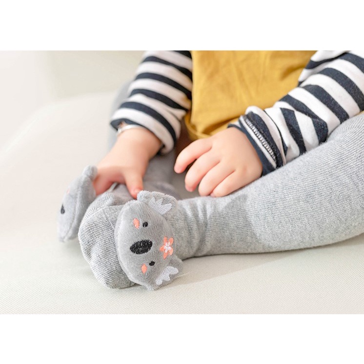 KK18-Kaos Kaki Anak Bayi Laki Perempuan Panjang Boneka Timbul 3D