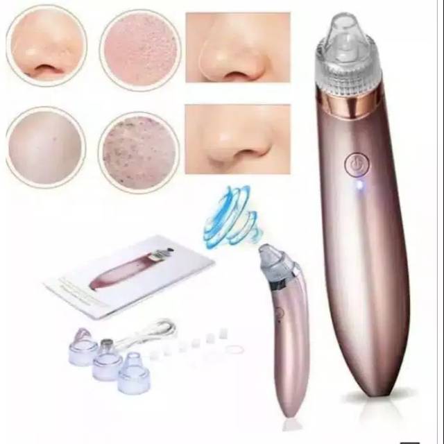 Chargable Alat Pembersih Komedo / Sedot Komedo / Penyedot Komedo