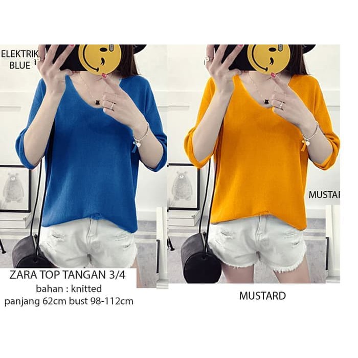 Blouse Wanita Korea Putih Terbaru