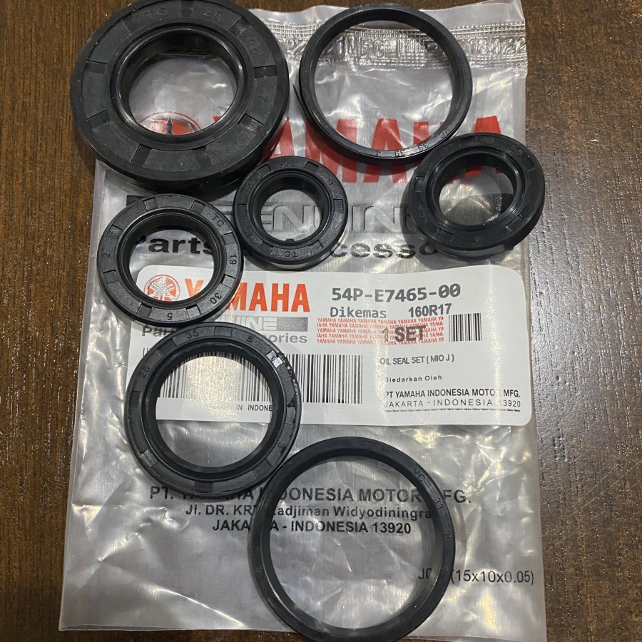 54P Seal Komplit Motor Mio J Soul GT Fino FI F1 X-Ride Set Oil Assy Xride Old Lama New Baru Sil Oli 