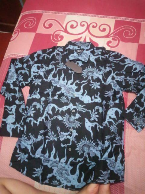 Kemeja Batik Cowok / Batik Pria / Batik Slim Fit / Kemeja Pria / Baju Batik / Kemeja  Batik