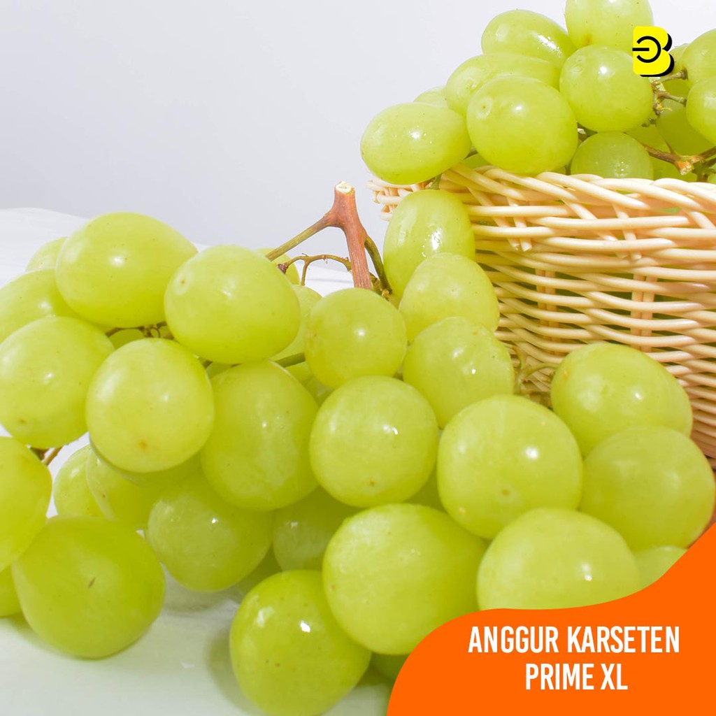 

BUAH ANGGUR KARSTEN PRIME BELIDIKITA BANDUNG | BUAH ANGGUR HIJAU KARSTEN PREMIUM